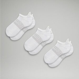 Women’s Power Stride Tab Socks (3 Pack) - White